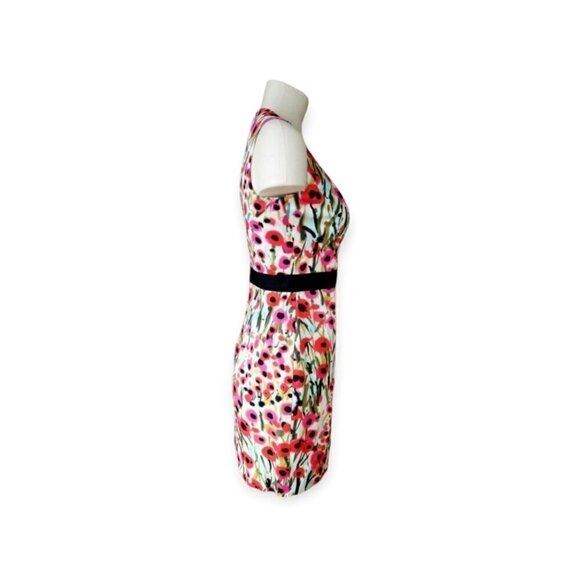 Milly Poppy Floral Sheath Dress Wedding Guest Garden Party Multicolor NWT - Picture 5 of 13
